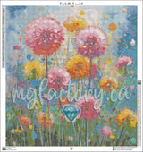 Diamond Painting Canvas - Spring Lightness 80x85cm