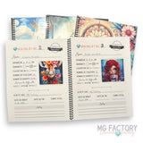 Journal de diamond painting - La licorne - MG Factory