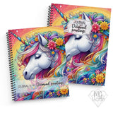 Journal de diamond painting - La licorne - MG Factory