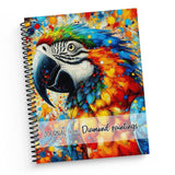 Journal de diamond painting - Le perroquet - MG Factory