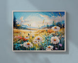 Toile Diamond Painting - Les marguerites 65x50cm - MG Factory